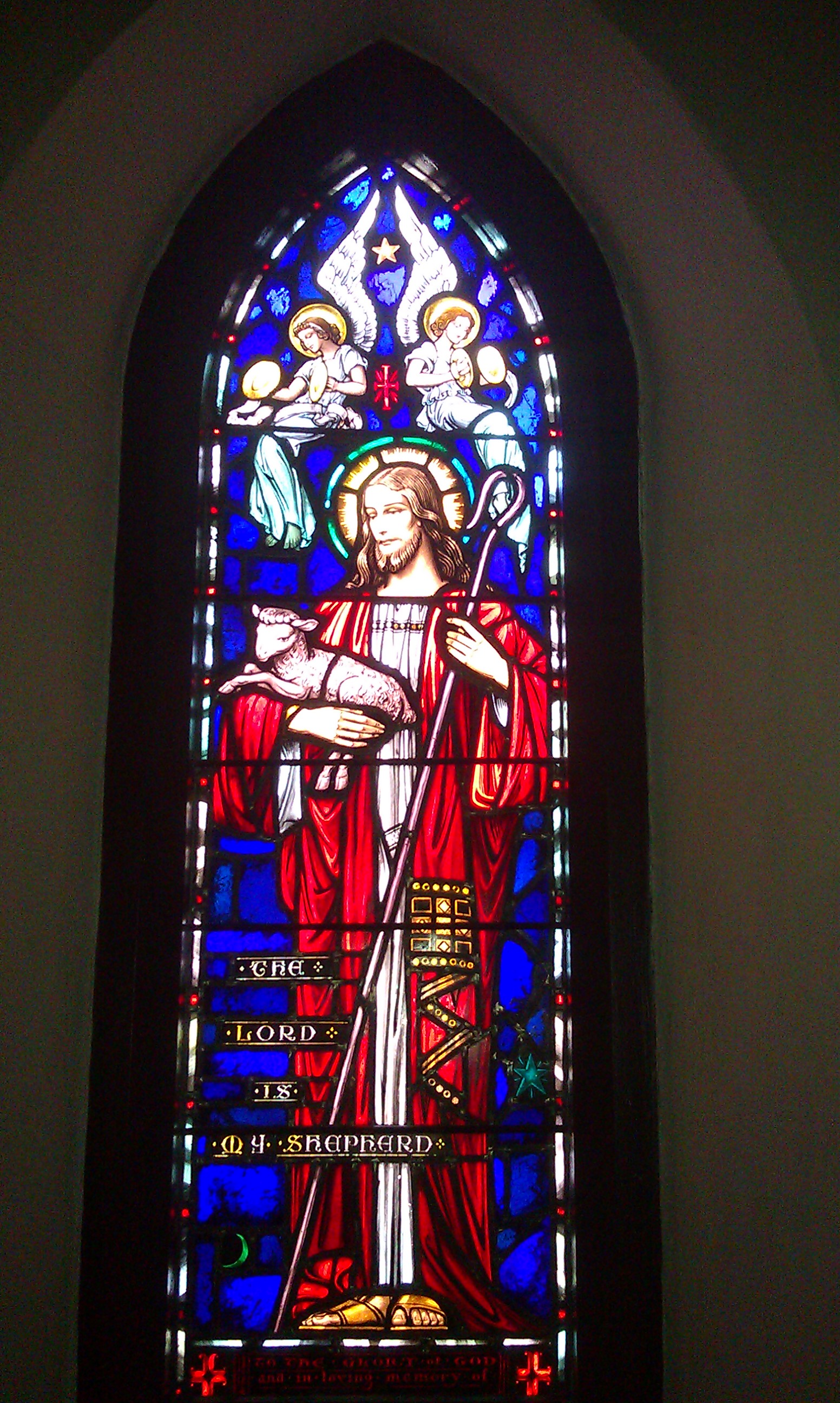 Lord is my Shepherd window